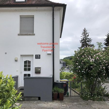 Altstadt Naehe 7 Min Fussweg Ueber Alte Maibruecke Zu Pension Mit Balkon & Garten, Ideal For Long Stay, Relocation Ochsenfurt Exteriör bild