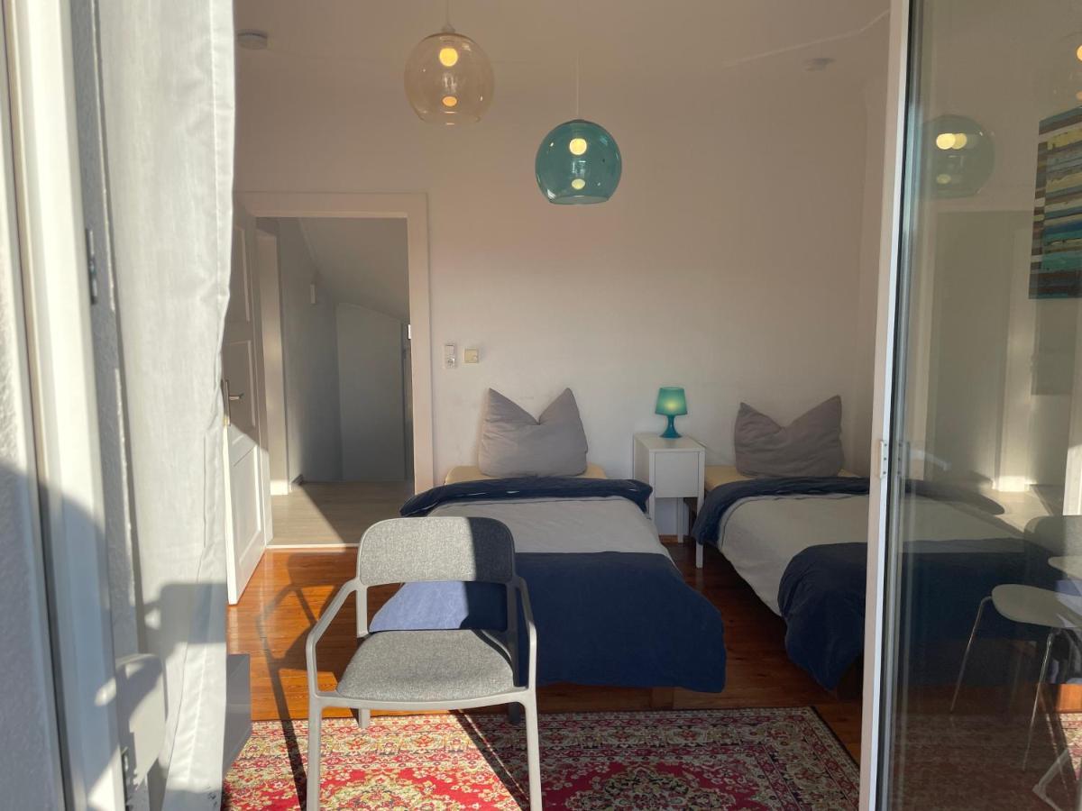 Altstadt Naehe 7 Min Fussweg Ueber Alte Maibruecke Zu Pension Mit Balkon & Garten, Ideal For Long Stay, Relocation Ochsenfurt Exteriör bild